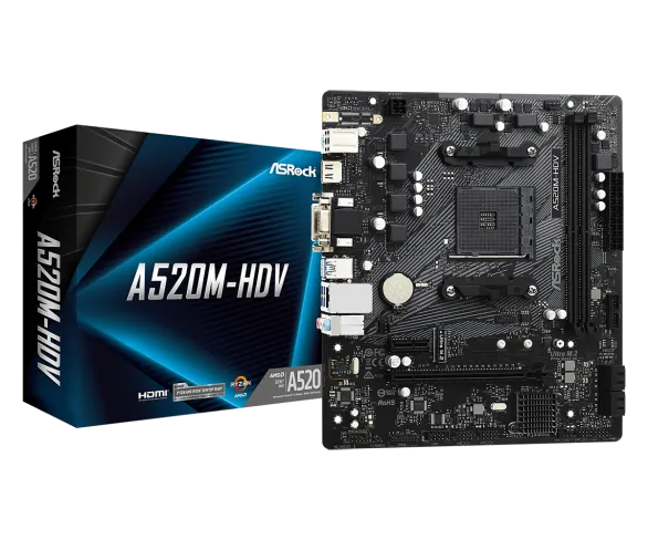 ASROCK A520M-HDV /AM4