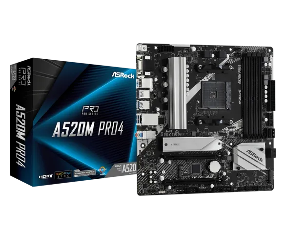 ASROCK A520M PRO4 /AM4