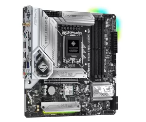 Placa de baza ASRock B760M Steel Legend WIFI, LGA1700, DDR5, mATX