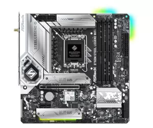 Placa de baza ASRock B760M Steel Legend WIFI, LGA1700, DDR5, mATX
