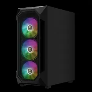Gamdias box Case ATX - AURA GC1 Elite - Mesh, RGB, Sticla securizata
