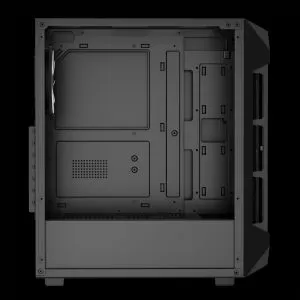 Gamdias box Case ATX - AURA GC1 Elite - Mesh, RGB, Sticla securizata