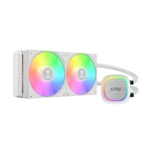 Gamdias răcire cu apă Răcire cu apă 240 mm - AURA GL240 v2 alb, aRGB