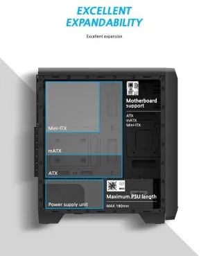 Zalman кутия за компютър Case ATX - ZM-S2