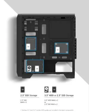 Zalman кутия за компютър Case ATX - ZM-S2