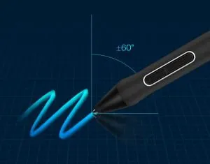 Tabletă grafică HUION Inspiroy Keydial KD200, USB-C, Bluetooth, Gri metal
