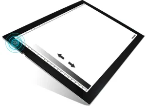 Pad de lumină LED pentru desen HUION Pad de lumină LED L4S, USB, Negru