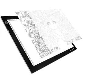 Pad de lumină LED pentru desen HUION Pad de lumină LED L4S, USB, Negru