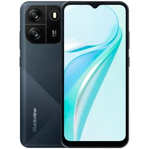 Blackview WAVE 6C 2GB/32GB, 6.5inch HD+ 720x1600 20:9, Octa-core, 5MP Front/8MP, Battery 5100mAh, Type-C, Android 13, Dual SIM, SD card slot, 30W wired charging,Black
