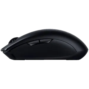 Razer Orochi V2, wireless dual-mode (2,4 GHz și Bluetooth), senzor optic de 18.000 DPI, comutatoare mecanice pentru mouse Razer de a doua generație, până la 950 de ore de viață a bateriei, greutate < 60 g, dreptaci simetric