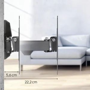 Стенна стойка за TV, Fullmotion, 122см, 48", 220821