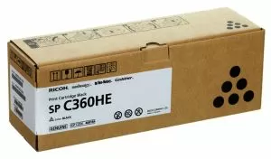 Toner Cartridge Ricoh SPC360HE, 7000 p, Black