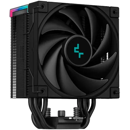 DeepCool AK500S Digital, CPU Air Cooler, 1x120mm FK120 PWM FDB Fan, ARGB, Digital Display, TDP 240W, 5 Heatpipes, Fluid Dynamic Bearing, LGA1700/1200/1151/1150/1155, AMD AM5/AM4, 125×96×160 mm (LxWxH),3Y,R-AK500S-BKADMN-G
