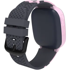 CANYON Sandy KW-34, Kids smartwatch, 1.44 inch colorful screen, GPS function, Nano SIM card, 32+32MB, GSM(850/900/1800/1900MHz), 400mAh battery, compatibility with iOS and android, Pink, host: 52.9*40.3*14.8mm, strap: 230*20mm, 42g