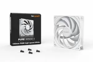 be quiet! вентилатор Fan 120mm - Pure Wings 3 120mm PWM high-speed White