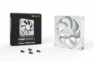 be quiet! вентилатор Fan 120mm - Pure Wings 3 120mm PWM White