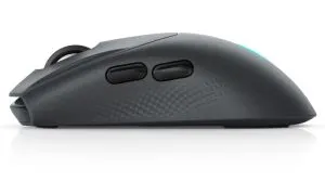 Mouse Dell Alienware Tri-Mode Wireless Gaming Mouse AW720M (partea întunecată a lunii)