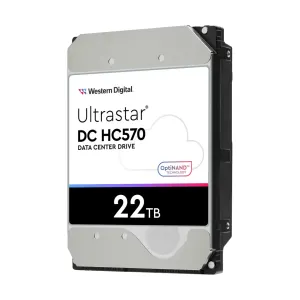 Hard disk WD Ultrastar DC HC570, 22TB, 7200RPM, SATA 6GB/s - WUH722222ALE6L4