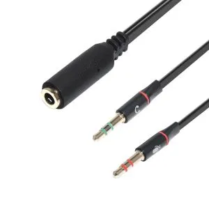 Makki Adapter 3.5mm 4pin F / 2 x 3.5mm M - MAKKI-CBL-SP40