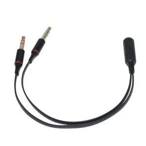 Makki Adapter 3.5mm 4pin F / 2 x 3.5mm M - MAKKI-CBL-SP40