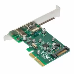 Makki PCI-E kartı 2 x USB3.1 A+C bağlantı noktası - MAKKI-PCIE-2XUSB31-AC-V1