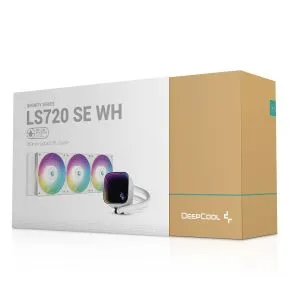 DeepCool Water Cooling LS720 SE White - Addressable RGB, Infinity mirror design - LGA1700/AM5