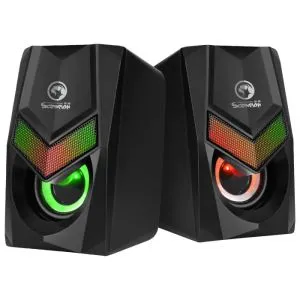 Marvo hoparlörler Oyun Hoparlörleri 2.0 6W Rainbow arka ışık - MARVO-SG-118