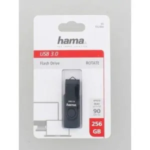 Hama "Rotate" USB Flash Drive, 256GB, HAMA-182466