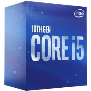 Procesor Intel Comet Lake-S Core I5-10400 6 nuclee, 2,9 Ghz (Până la 4,30 Ghz), 12 MB, 65 W, LGA1200, BOX