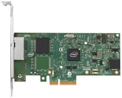 Placă de rețea Intel I350-T2V2, adaptor server dual Gigabit PCI-Ex 10/100/1000, 2xRJ45