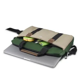 Geanta pentru laptop Hama "Silvan", 40 - 41 cm (15,6"-16,2"), verde