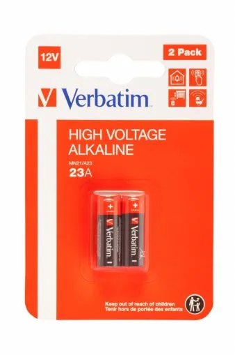 Baterie Verbatim BATERIE ALCALINA 12V 23A (MN21/A23) 2 PACK