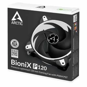 Arctic вентилатор Fan 120mm - BioniX P120 PWM PST - White