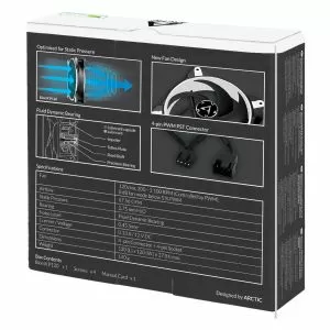 Arctic вентилатор Fan 120mm - BioniX P120 PWM PST - White