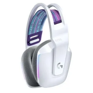Căști de gaming Logitech G733 Lightspeed Wireless RGB, Microfon, Alb