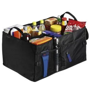 Geanta organizatoare HAMA, Pentru portbagajul auto, Mare, Neagra, 83963