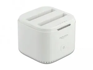 Delock USB Type-C 3.2 Docking Station for 2 x 2.5&Prime; SATA HDD / SSD with Clone Function