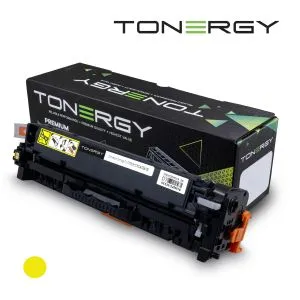 Cartuș de toner compatibil Tonergy Cartuș de toner compatibil HP 312A 304A 305A CF382A/CC532A/CE412A Galben, capacitate standard 2,7k