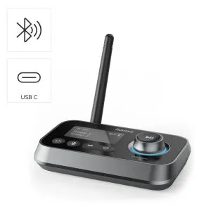 Adaptor bluetooth Hama „Link.it duo” transmițător și receptor