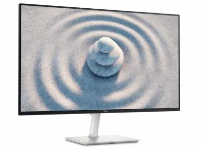 Monitor Dell S2725H, Ecran plat LED de 27 inchi, IPS AG, FullHD 1920x1080, 99% sRGB, 4ms, 100Hz, 1500:1, 300 cd/m2, 2xHDMI, Difuzoare 2x5W, Tilt, Negru&Silver