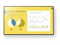 Ecran profesional SONY FW-50EZ20L de 50 de inchi, evaluat pentru funcționare 16/7 cu funcții profesionale esențiale