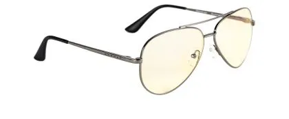 Ochelari de calculator GUNNAR Maverick Gunmetal Liquet, Argintiu