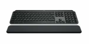 Tastatură Logitech MX Keys S, Bluetooth, iluminată, suport pentru încheietura mâinii, neagră