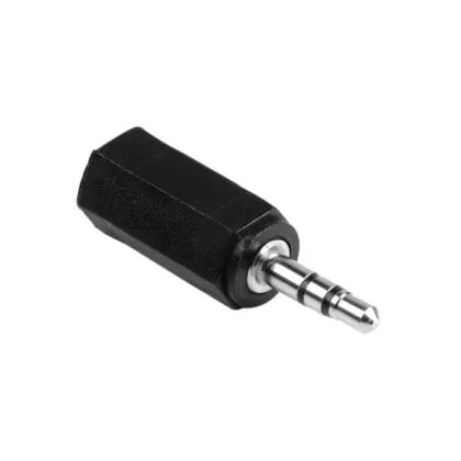Adaptor HAMA, 3,5 mm tată - 2,5 mm mufă mamă, Negru