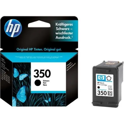 Cartuș consumabil de imprimare cu jet de cerneală HP 350 negru