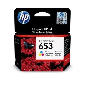 Cartuș consumabil HP 653 tricolor original Ink Advantage