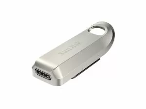USB памет SanDisk Ultra Luxe, 128GB, USB 3.2 Gen 1, USB-C, Сребрист