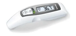 Термометър Beurer FT 65 multi functional thermometer, 6-in-1 function: ear, forehead and surface temperature, temperature alarm, date and time, 10 memory spaces, medical device