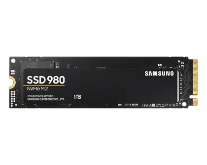 SAMSUNG SSD 980 1TB M.2 NVMe PCIe 3.0 3.500 MB/s citire 3.000 MB/s scriere