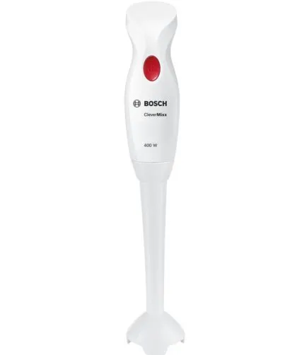 Blender Bosch MSM14000, Blender, CleverMixx, 400 W, White, deep red